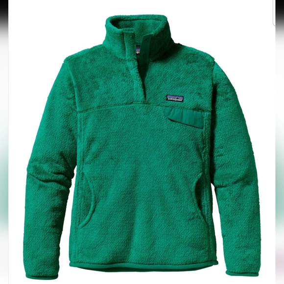 Patagonia Women's Impact Green Re Tool Snap T Fleece Pullover - Picture 1 of 11